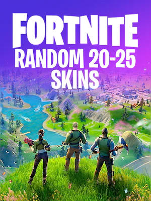 Fortnite Random 20-25 Skins (PSN, Xbox, Nintendo Switch, PC, Mobile) - Fortnite Account - GLOBAL